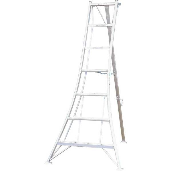 ※法人専用品※アルインコ アルミ製園芸三脚 天板高さ:2.02m シルバー KWX210 1台｜DIY FACTORY ONLINE SHOP