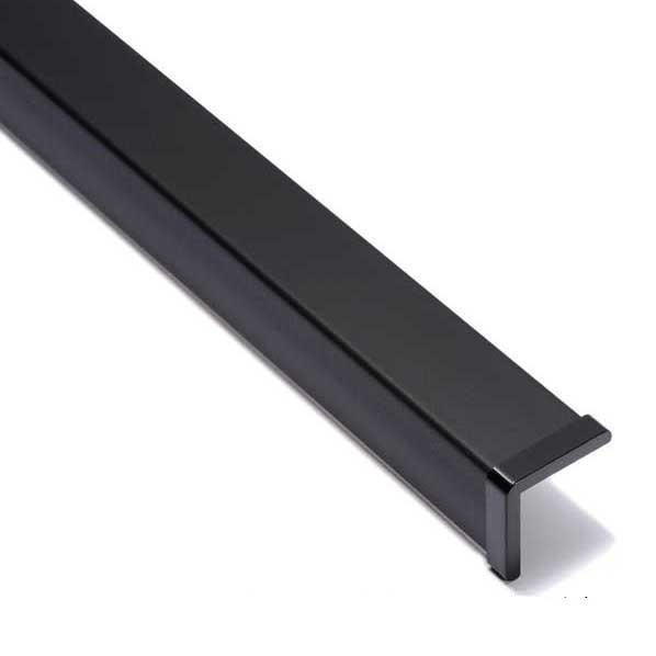マモールコーナー KCV-40-2 旗がしら1個付き添い人 40×40×2000 黒 1本