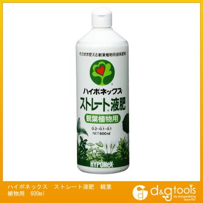 楽天市場 ハイポネックス ストレート液肥観葉植物用 600ml 1本 Diy Factory Online Shop