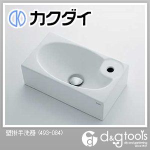 カクダイ リュウジュ 壁掛手洗器 493-084 :s-4972353003389-20230228