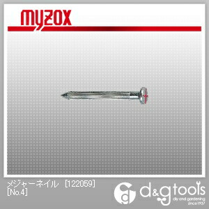 ダイドーハント メジャーネイル[122059]20×8×100/50本入適応ポイントベース/No.3測量用鋲 No.4