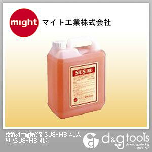 マイト工業弱酸性電解液SUS-MB 4L｜DIY FACTORY ONLINE SHOP