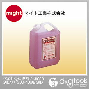 マイト産業弱酸っぱさ電解液SUS-4000B 20L