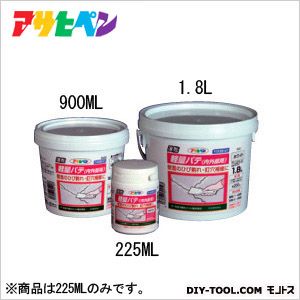 楽天市場 アサヒペン 速乾軽量パテ 内外部用 900ml No S0 Diy Factory Online Shop