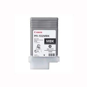 アケボノクラウン 大判プリンタインクカートリッジ マットブラック PFI-102MBK 1