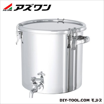 アズワン 水道の栓付入れもの 20L 1-8267-02