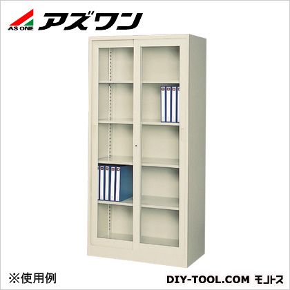 ※法人専用品※アズワン スチール保管庫ガラス戸 1-9250-07 1｜DIY FACTORY ONLINE SHOP