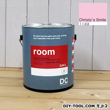 DCペイント かべ紙に塗る水性塗料Room(室内壁用ペイント) 【1133】Christy's Smile 約3.8L｜DIY FACTORY ONLINE SHOP
