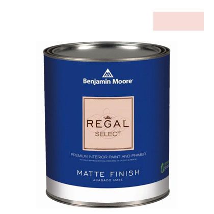 ベンジャミンムーアペイント リーガルセレクトマット艶消しエコ水性塗料 peach kiss 4L G221-2089-60