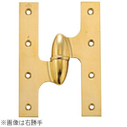 BEST フランス共和国 丁番 左 127×130粍 磨き 162-3-2-2