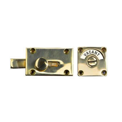 ドゥーブジャパン Restroom Latch W120×D30×H42mm ゴールド LT515P 1