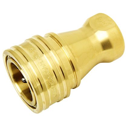藤原産業 SPカプラTypeAソケット 6S-A/NBR/BRASS 1｜DIY FACTORY ONLINE SHOP