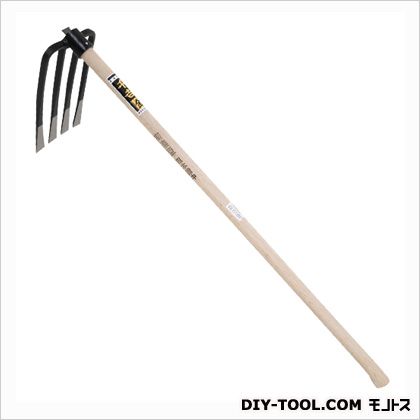 藤原産業 南濃型四本備中鍬半バチ3.5尺 1|DIY FACTORY ONLINE SHOP