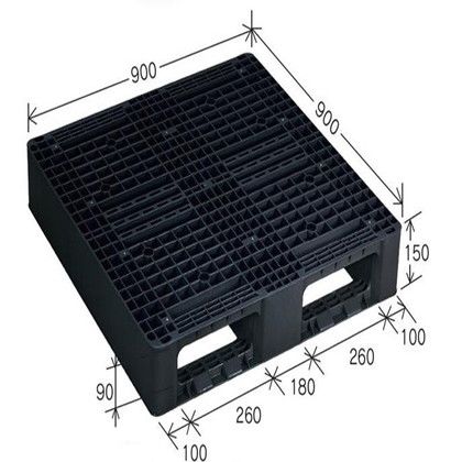 岐阜プラスチック工業 リスパレット JLタイプ グレー JL-D2-0909
