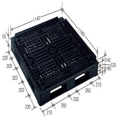 岐阜プラスチック工業 栗鼠調色板 J手合い 黒いこと J-D4-118114