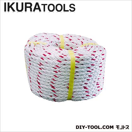 育良精機 ロープ 奥行:100m アラミドセンイロ-プ 8X100M|DIY FACTORY ONLINE SHOP