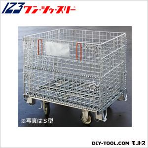 ※法人専用品※伊藤製造所 吊り上げ式かご型調色板キャスター付L型 PM-LPC 1台 花・ガーデン・DIY-DIY・工具-キャビネットワゴン
