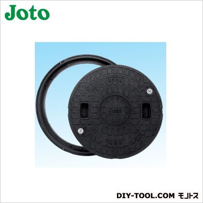 JOTO 耐圧マンホールカバー ブラック JT2-450B-2 2個|DIY FACTORY ONLINE SHOP