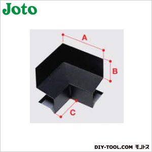 JOTO 水切り 入隅(鋼板製) ブラック A:80mmB:34mmC:45mm WSF-35SI-BK 5個