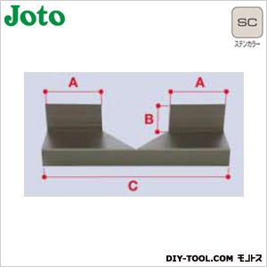 JOTO 水切り Vカット出隅(アルミ製) ステンカラー A:90mmB:50mmC:244mm WS-2016-SC 10個