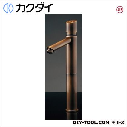 【楽天市場】カクダイ(KAKUDAI) 自閉立水栓(トール・オールドブラス) 716-313-AB：DIY FACTORY ONLINE SHOP