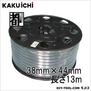 カクイチ PB巻透明ホースチューブ工業用 38mm×44mm　13m 1点