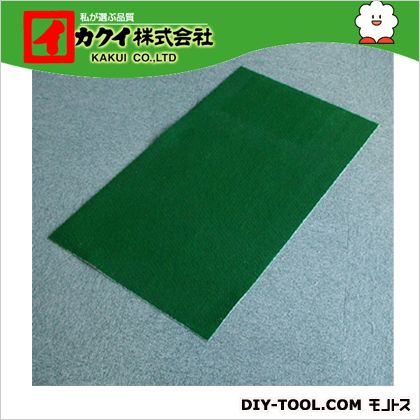 カクイ 立ち会い場引っ敷き 幅×奥ふかさ×高さ:90×500×0.7珊 緑 FMR-905 10本