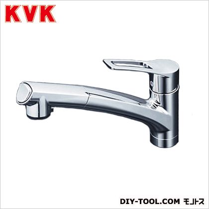 KVK 流し台用シングルレバー式シャワー付混合栓 奥行×高さ:250×624mm KM5021T 1点|DIY FACTORY ONLINE SHOP
