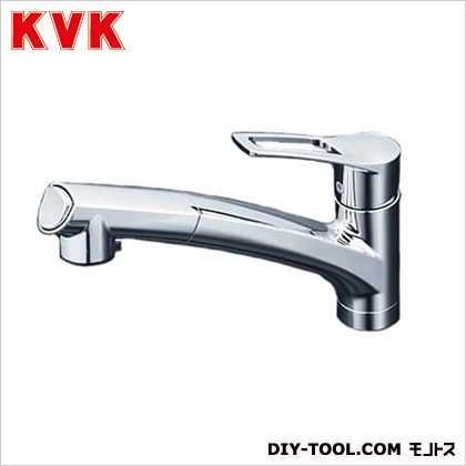 KVK 流し台用シングルレバー式シャワー付混合栓 奥行×高さ:250×624mm KM5021TCK 1点 24,500円