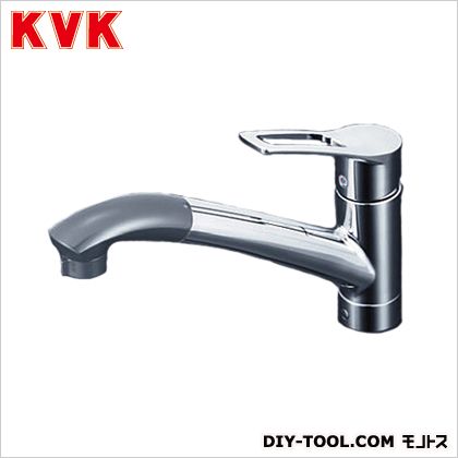 KVK 流し台用シングルレバー式シャワー付混合栓 奥行×高さ:260×624mm KM5031ZJ 1点|DIY FACTORY ONLINE SHOP