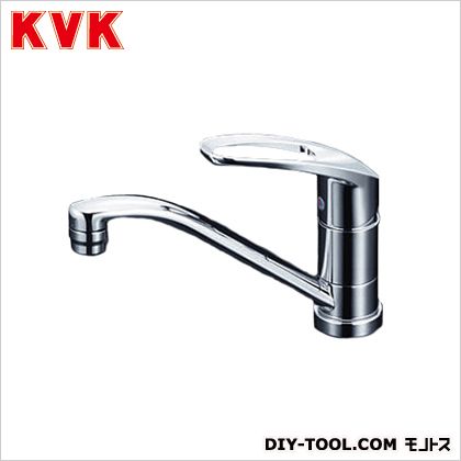 KVK 流し台用シングルレバー式混合栓 奥行&times;高さ:262&times;584mm KM5011TR20 1点｜DIY FACTORY ONLINE SHOP