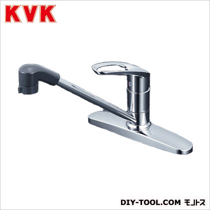 KVK 流し台用シングルレバー式シャワー付混合栓 幅×奥行×高さ:256×260×246.5mm KM5091TF 1点