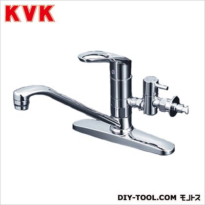 KVK 流し台用シングルレバー式混合栓 幅×奥行×高さ:256×262×289.5mm KM5091TTU 1点|DIY FACTORY ONLINE SHOP