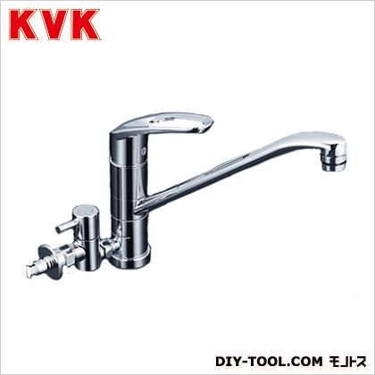 KVK 流し台用シングルレバー式混合栓 幅×奥行×高さ:142×262×637mm KM5041HTTU 1点