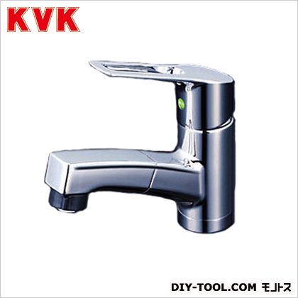 KVK 洗面用シングルレバー式シャワー付混合栓 奥行×高さ:153×622mm KM8001ZTFEC 1点