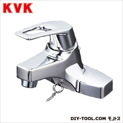 KVK 洗面用シングルレバー式混合栓・ポップアップ式 幅×奥行×高さ:142×125×208mm KM7014THP 1点