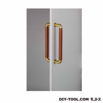 クマモト ウッドハンドル φ25×450 サテンゴールド/ミディアムブラウン D-520-450-SG/MB 1 4,883円