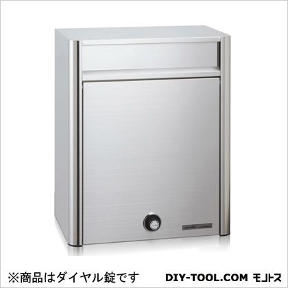 コーワソニア 戸建置き手紙受箱前入れ前出し文字盤錠※照明ランプ別売 35×42.4×25.3糎 髪の毛生産ライン仕上  PF704H