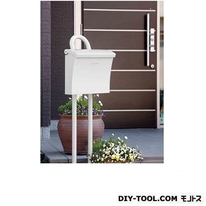 コーワソニア Luce(デザインポスト) 専用スタンド W19.4&times;D8.5&times;H142cm ホワイト(粉体塗装)｜DIY FACTORY ONLINE SHOP