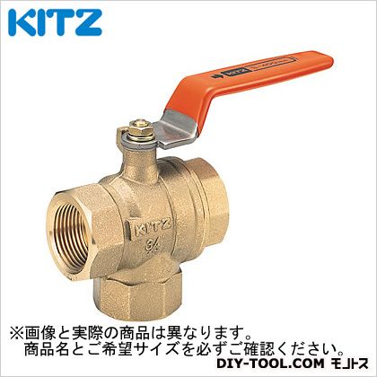 KITZ 黄銅製Tボールバルブ(三方) TV2T1.1/2B[40A]