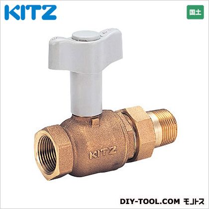KITZ 青銅製ボールバルブ RTFU3/4B[20A]