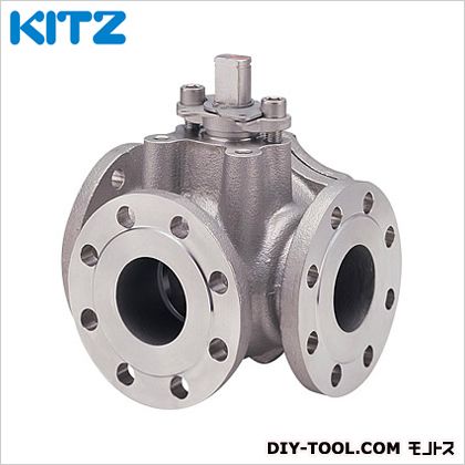 KITZ ステンレス製ボールバルブ三方 10UTB4LA20A｜DIY FACTORY ONLINE SHOP