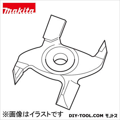 マキタ 小型ミゾキリ用三面仕上4Ｐカッタ 外径120ｍｍ A-22604 刃幅3.9ｍｍ