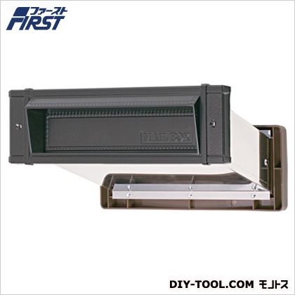 水上 メイルシュート内フタ付気密型No.24大壁用 壁厚調整範囲:135～190mm 投入口:H42×W224mm 黒 001-5677 1台 7,987円