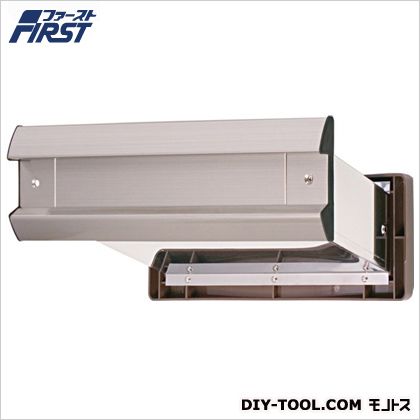 水上 No.2000ポスト内フタ付気密型大壁用 壁厚調整範囲:135～190mm 投入口:H35×W236mm ヘアーライン 001-5812 1台