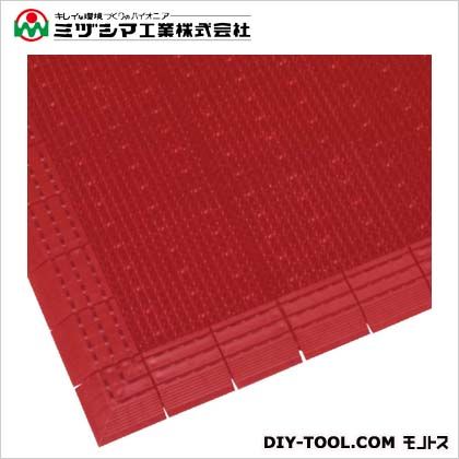 ミヅシマ工業 ニューエルバーマット レッド 157-18｜DIY FACTORY ONLINE SHOP
