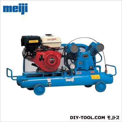 ※法人専用品※明治機械製作所 コンプレッサ 全幅x奥行x高さ(mm) 1180x478x642 GE-33CS 1台|DIY FACTORY ONLINE SHOP