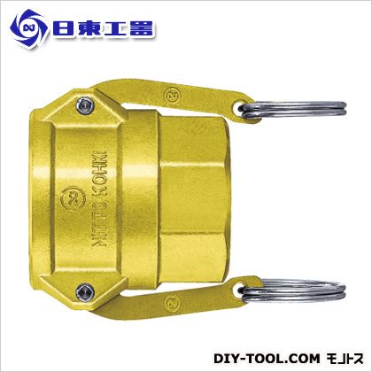 日東工器 レバーロックカプラ（ソケット・おねじ取付け用） LD-10TSF-BR