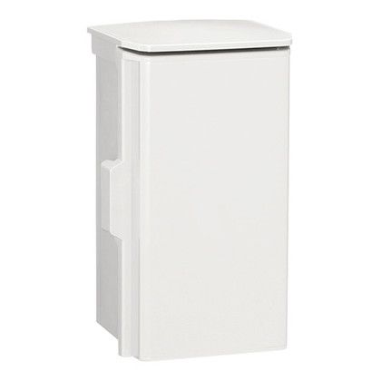 日東工業 プラボックス(大屋根付)汎用印字機 長さ:40糎高さ:60糎幅:20糎 白いこと薄墨色 OP20-46A 1