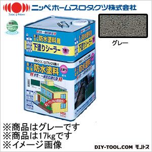 ニッペ 水性屋上防水塗料セット17KG グレー :a-B0087NAX4U-20220105